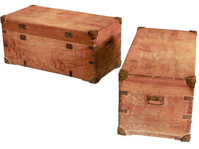 现代老式木箱子3d模型 现代老式木箱子