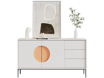 现代玄关柜 边柜3d模型 现代玄关柜 边柜