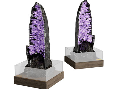 现代紫水晶展览展示3d模型 现代紫水晶展览展示