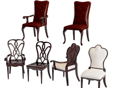 新古典休闲椅子 餐椅