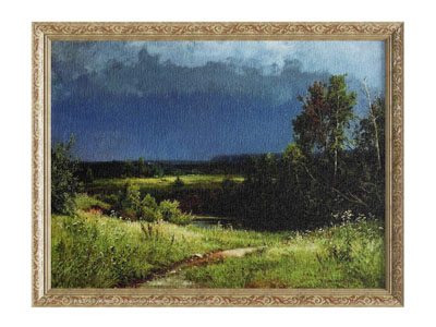 美式装饰挂画 油画