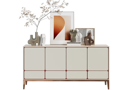 现代玄关柜 边柜3d模型 现代玄关柜 边柜