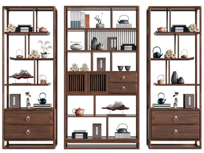 新中式博古架 装饰柜