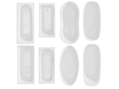 现代陶瓷浴缸浴盆