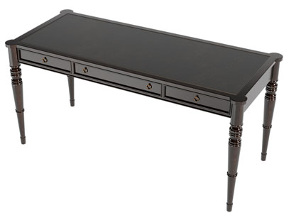 法式书桌3d模型 法式书桌