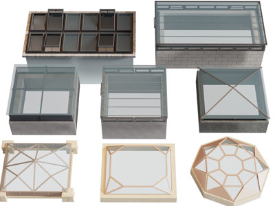 现代天窗 采光井 通风井