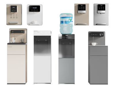 现代茶吧机 饮水机 直饮机3d模型 现代茶吧机 饮水机 直饮机