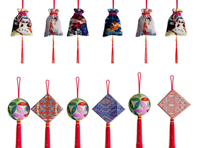 现代香包 挂件3d模型 现代香包 挂件