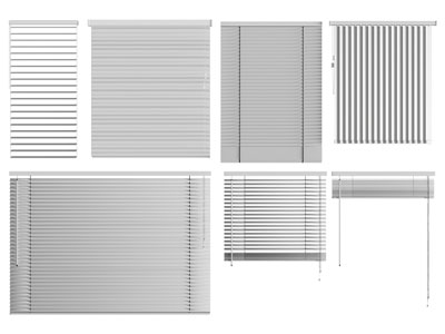 现代拉帘 卷帘 梦幻窗帘 百叶窗帘3d模型 现代拉帘 卷帘 梦幻窗帘 百叶窗帘