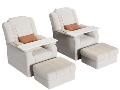 现代足疗按摩椅子 脚踏