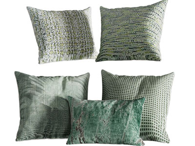 现代方形靠垫抱枕3d模型 现代方形靠垫抱枕