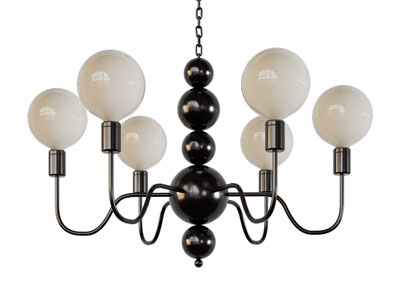 法式吊灯3d模型 法式吊灯