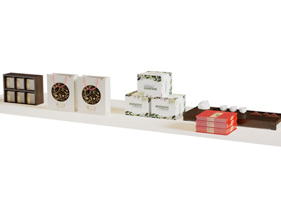 现代礼盒 茶叶包装盒 摆件组合3d模型 现代礼盒 茶叶包装盒 摆件组合