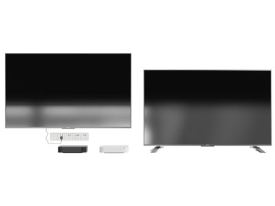现代液晶电视机3d模型 现代液晶电视机