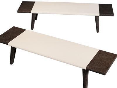 现代长方形沙发凳子