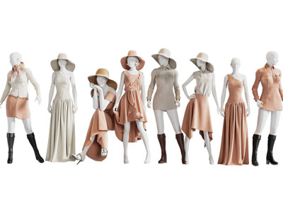 现代服装模特3d模型 现代服装模特