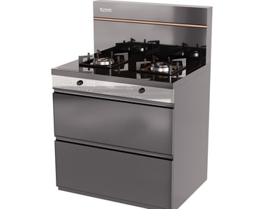 现代集成灶 厨房电器3d模型 现代集成灶 厨房电器