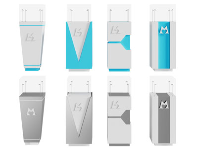 现代科技展台 展柜