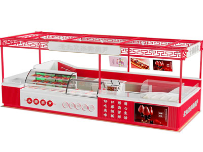 新中式冰糖葫芦专卖店3d模型 新中式冰糖葫芦专卖店