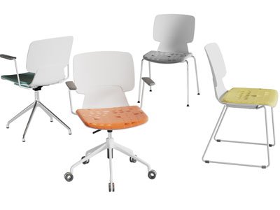 现代办公椅子 转椅