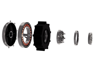 现代轮胎 轮毂内部结构