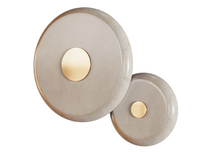 侘寂风壁灯3d模型 侘寂风壁灯