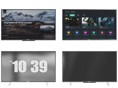 现代电视机3d模型 现代电视机