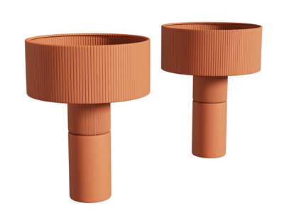 现代台灯3d模型 现代台灯