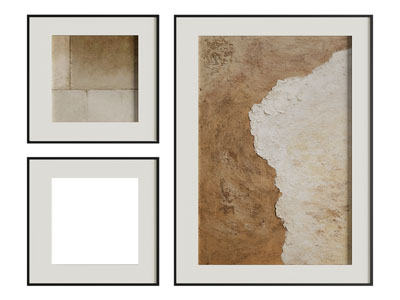 侘寂风装饰挂画3d模型 侘寂风装饰挂画