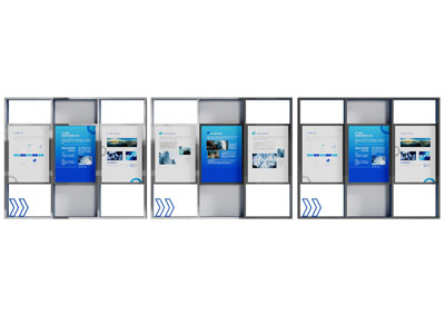 现代企业文化墙 展览展示墙3d模型 现代企业文化墙 展览展示墙