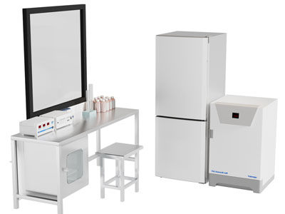 现代实验设备 实验桌椅组合3d模型 现代实验设备 实验桌椅组合