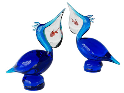 现代玻璃鹳鸟雕塑雕刻 摆件组合3d模型 现代玻璃鹳鸟雕塑雕刻 摆件组合