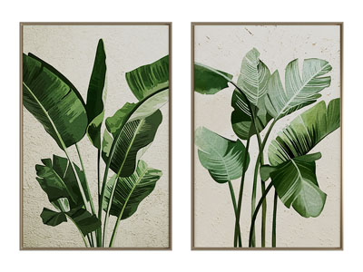 现代植物装饰挂画3d模型 现代植物装饰挂画