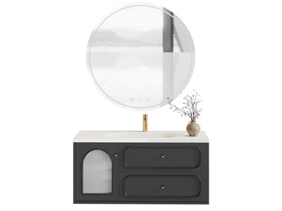 法式洗手台 卫浴镜 浴室柜