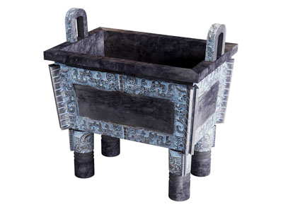 新中式香炉 司母戊鼎 器皿 青铜器3d模型 新中式香炉 司母戊鼎 器皿 青铜器