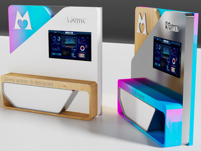 现代科技展览台 展架 展柜