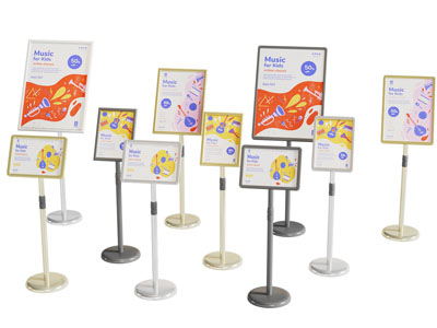 现代海报 立牌 广告牌