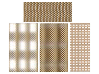 现代竹编隔断3d模型 现代竹编隔断
