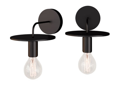 北欧金属壁灯3d模型 北欧金属壁灯