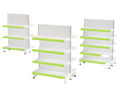 现代便利店货架3d模型 现代便利店货架