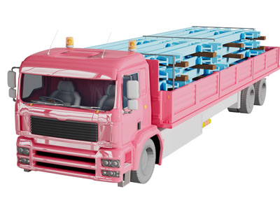 现代卡车 货车 汽车 运输车