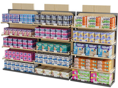 现代超市食物货架 展柜