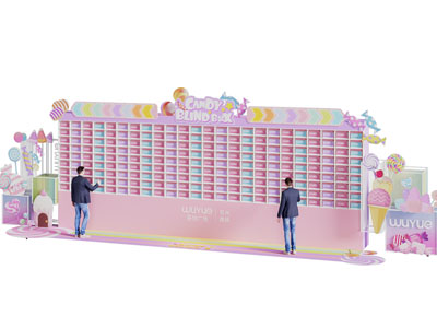 现代网红打卡拍照点 美陈3d模型 现代网红打卡拍照点 美陈