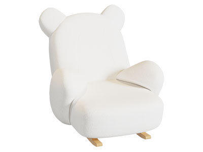 现代卡通单人沙发