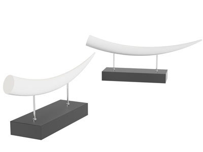 现代工艺品摆件组合3d模型 现代工艺品摆件组合