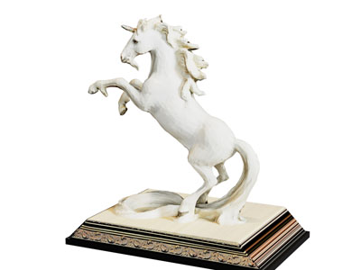 现代独角兽雕塑雕刻 摆件组合3d模型 现代独角兽雕塑雕刻 摆件组合