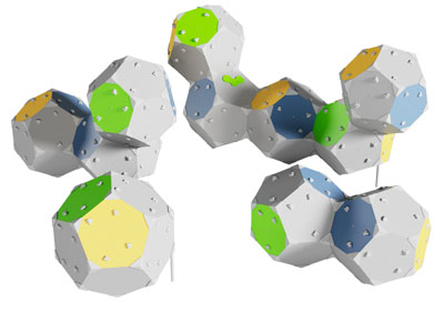 现代多边形城市雕塑小品 摆件组合 美陈3d模型 现代多边形城市雕塑小品 摆件组合 美陈