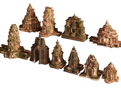 现代破旧城堡建筑 古建筑遗址  罗马建筑  庙宇建筑