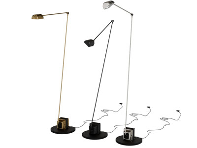 现代落地灯3d模型 现代落地灯