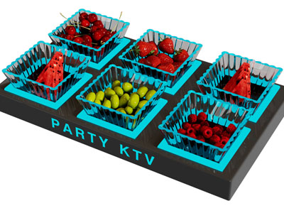 现代果盘 KTV水果盘 水果拼盘